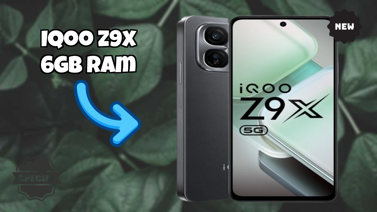 IQOO Z9x 6GB RAM Battery Life: 6000 MAh Real-World Review