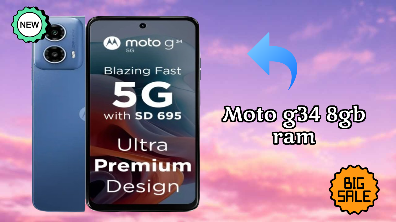 Moto G34 8GB RAM Camera Quality: 16 MP Front Camera Selfie Review