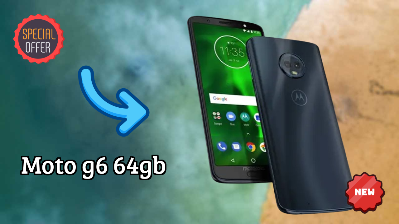 Moto G6 64GB at ₹12,999 - Complete Specifications List