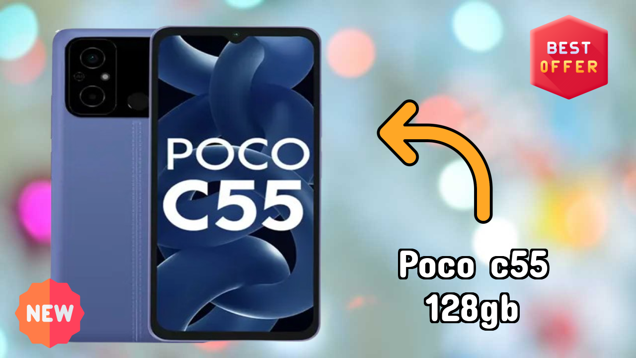 POCO C55 128GB Display Quality: IPS LCD Explained