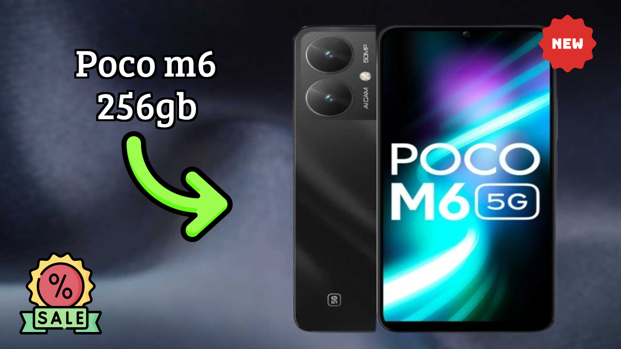 POCO M6 256GB Price Drop: Just ₹13,499 Available Now