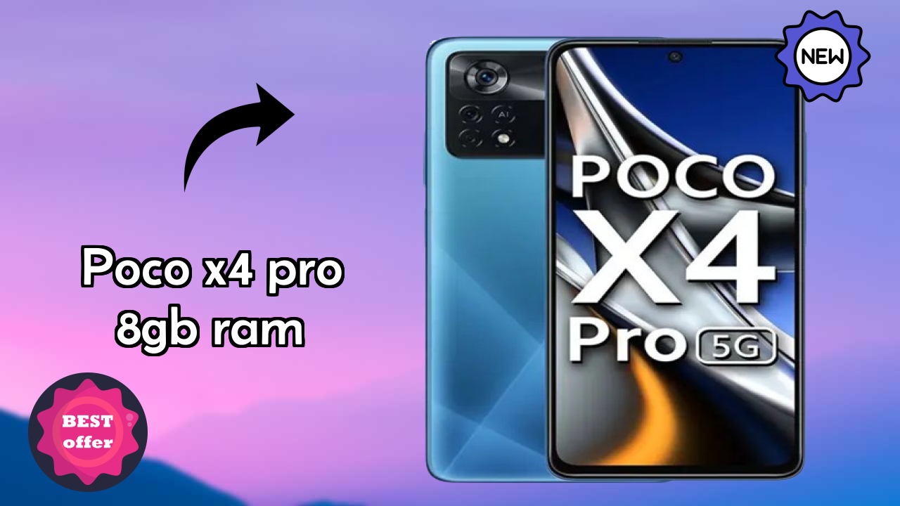 POCO X4 Pro 8GB RAM at ₹15,980 - Best Features Explained