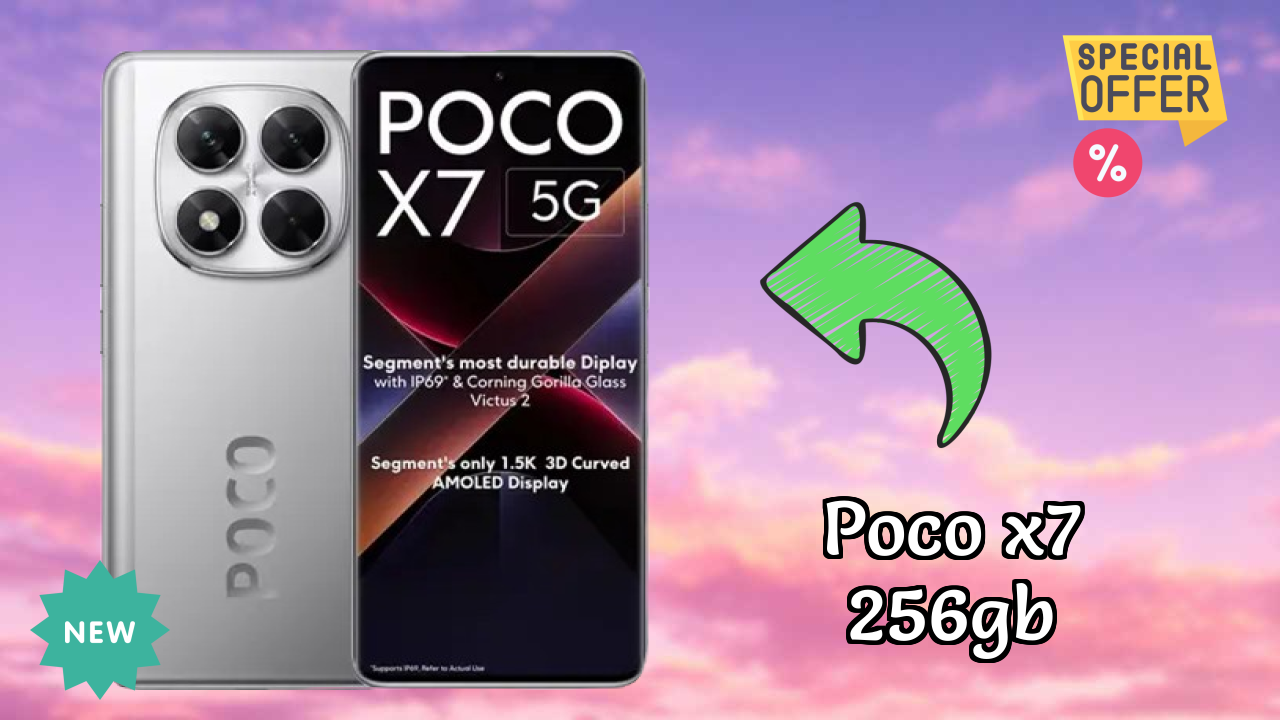 POCO X7 256GB Display Analysis: AMOLED Quality