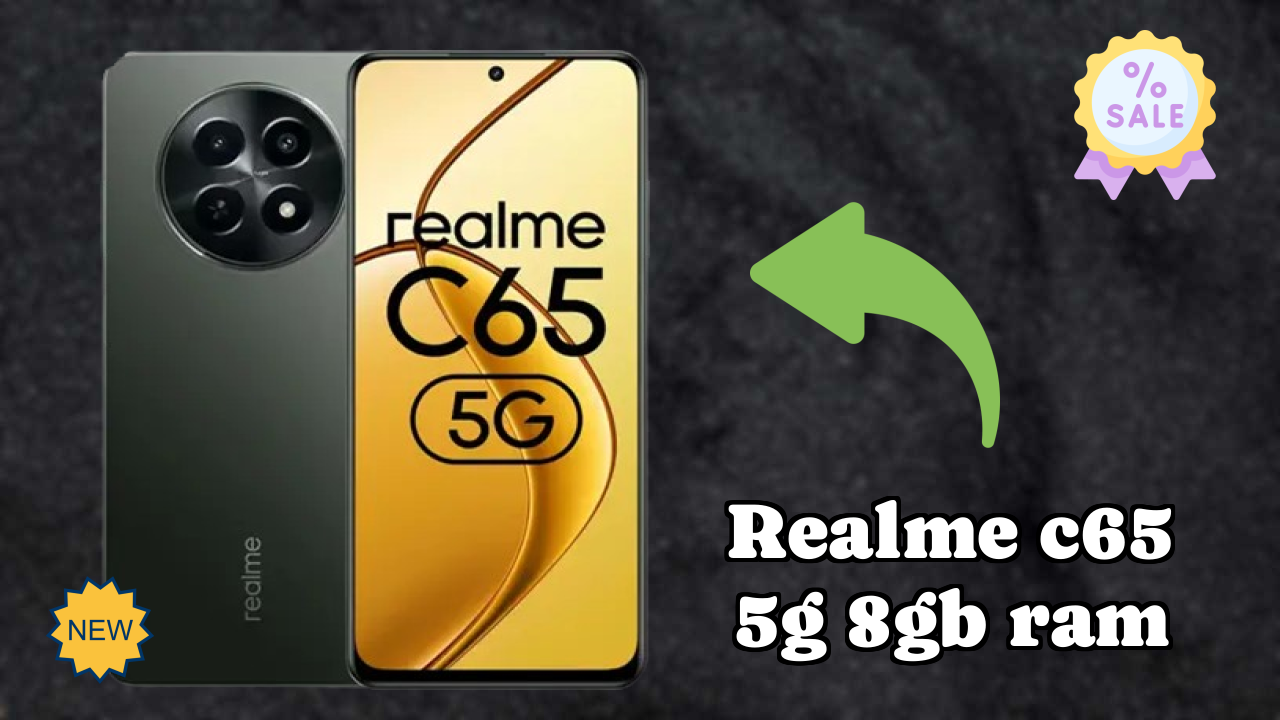 Realme C65 5G 8GB RAM Display Review: 6.67 Inches (16.94 Cm) Screen Quality