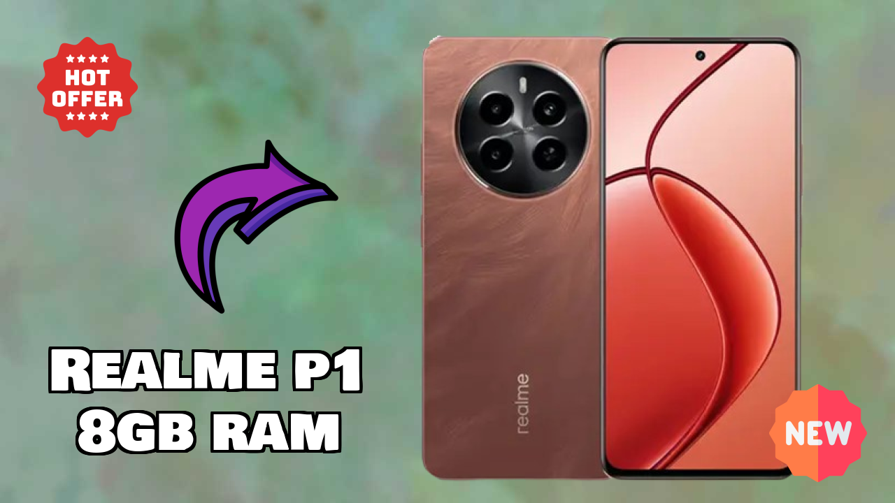 Realme P1 8GB RAM Display Technology: AMOLED Review
