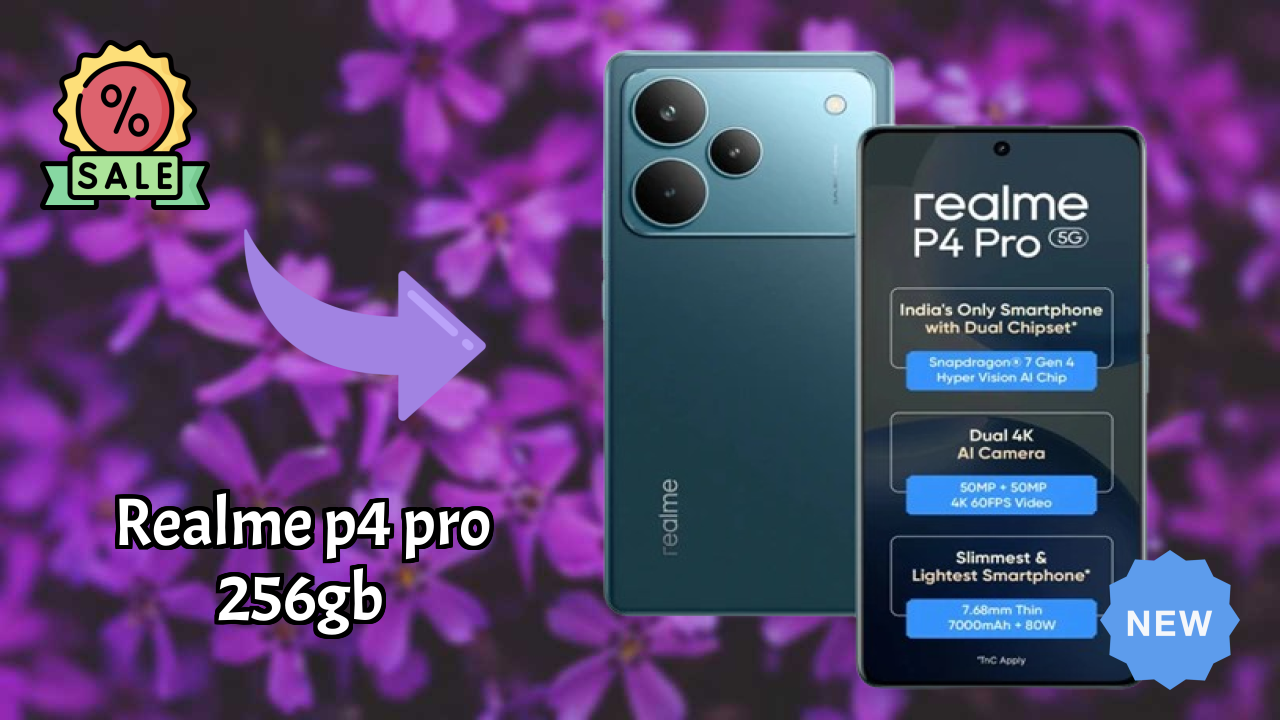 Realme P4 Pro 256GB Camera Quality: 50 MP + 8 MP Rear Camera Photo Review