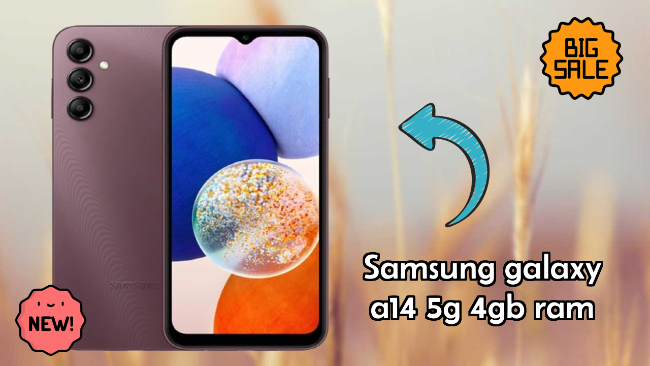 Samsung Galaxy A14 5G 4GB RAM Price Drop Alert: Now Just ₹15,499