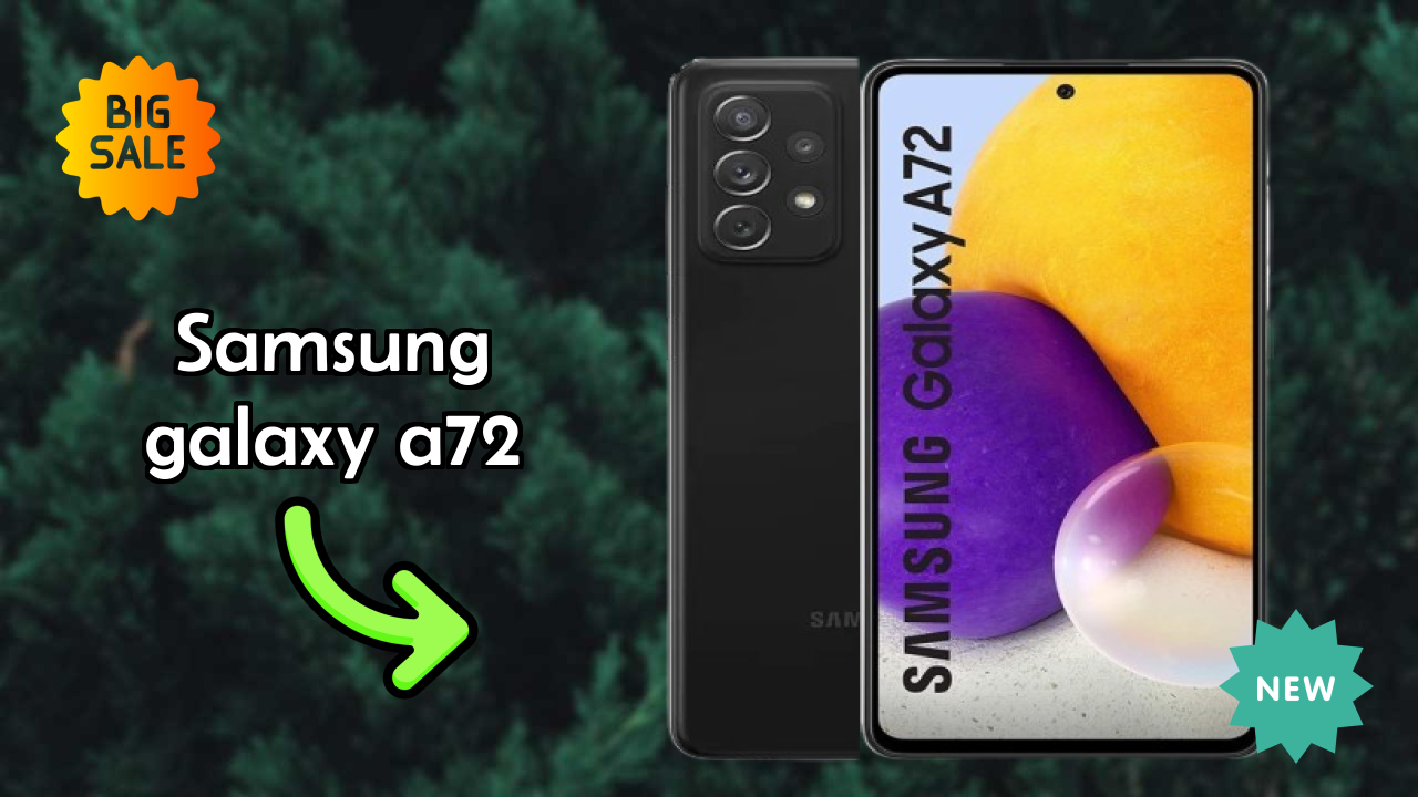 Samsung Galaxy A72 Display Technology: 6.7 Inches (17.02 Cm) Screen
