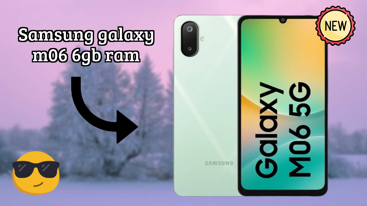 Samsung Galaxy M06 6GB RAM Camera Quality: 50 MP + 2 MP Rear Camera Low Light