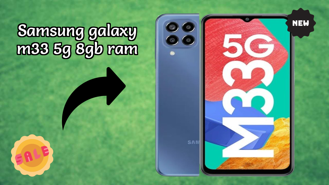 Samsung Galaxy M33 5G 8GB RAM Display Analysis: 6.6 Inches (16.76 Cm) Quality