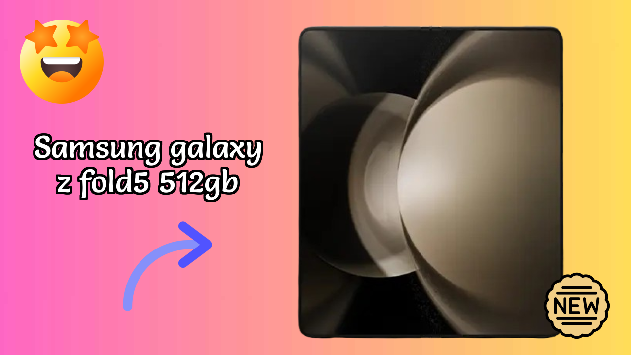 Samsung Galaxy Z Fold5 512GB Display Size: 7.6 Inches (19.3 Cm) Screen Quality