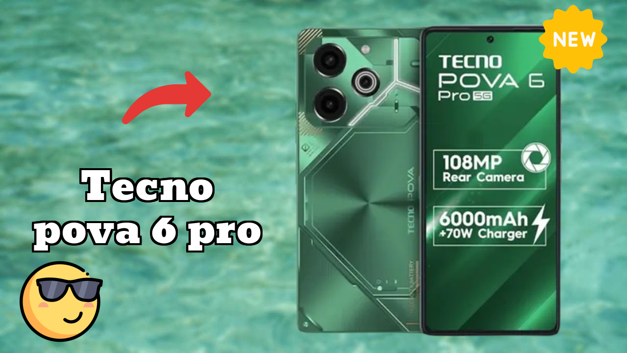 Tecno Pova 6 Pro Display Analysis: 6.78 Inches (17.22 Cm) Screen