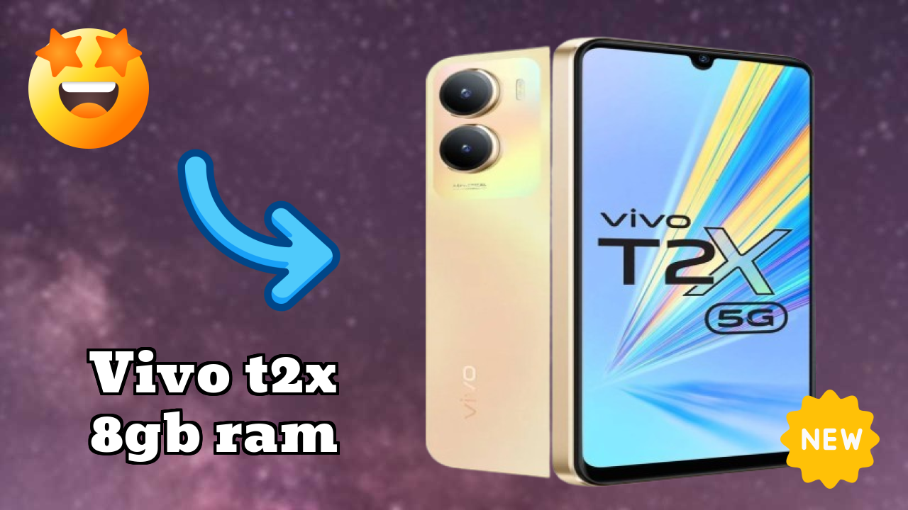 Vivo T2x 8GB RAM at ₹14,999 - Best Features Listed
