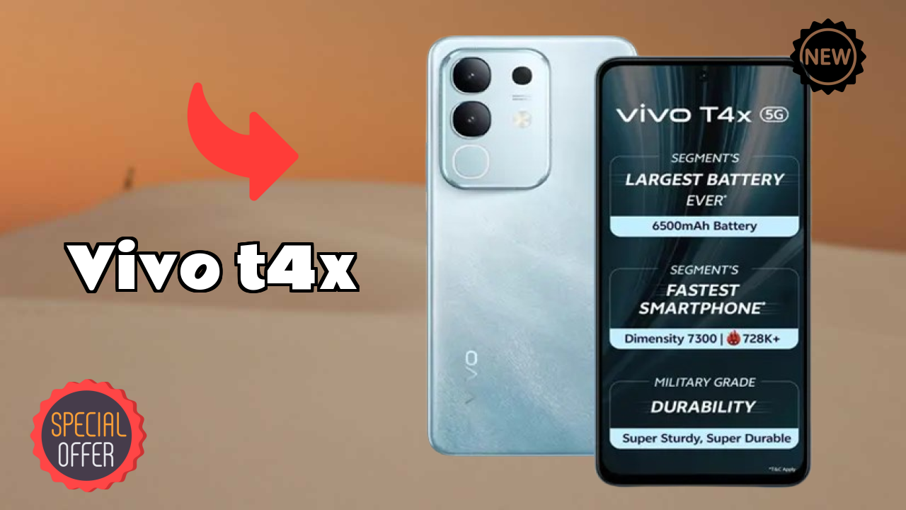 Best Budget Phone Alert: Vivo T4X Now at Just ₹14,990