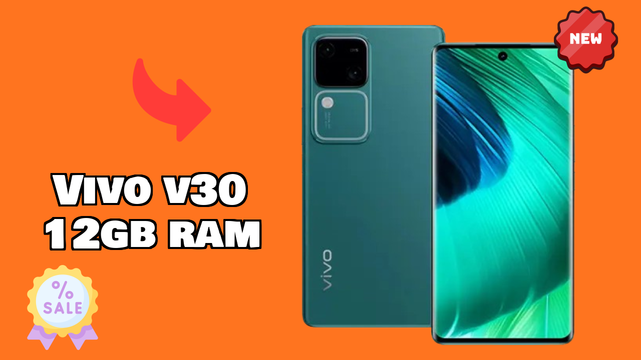 Vivo V30 12GB RAM Display Quality: 6.78 Inches (17.22 Cm) Screen