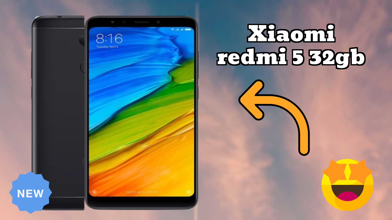 Xiaomi Redmi 5 32GB Display Technology: 5.7 Inches (14.48 Cm) Screen
